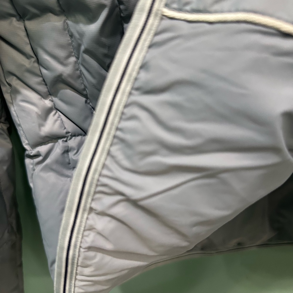 Lacoste Light Gray Puffer Jacket - image 7